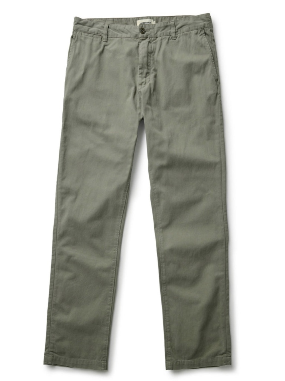 Taylor Stitch Democratic Foundation Straight Pant Organic Smoked Olive Size 38